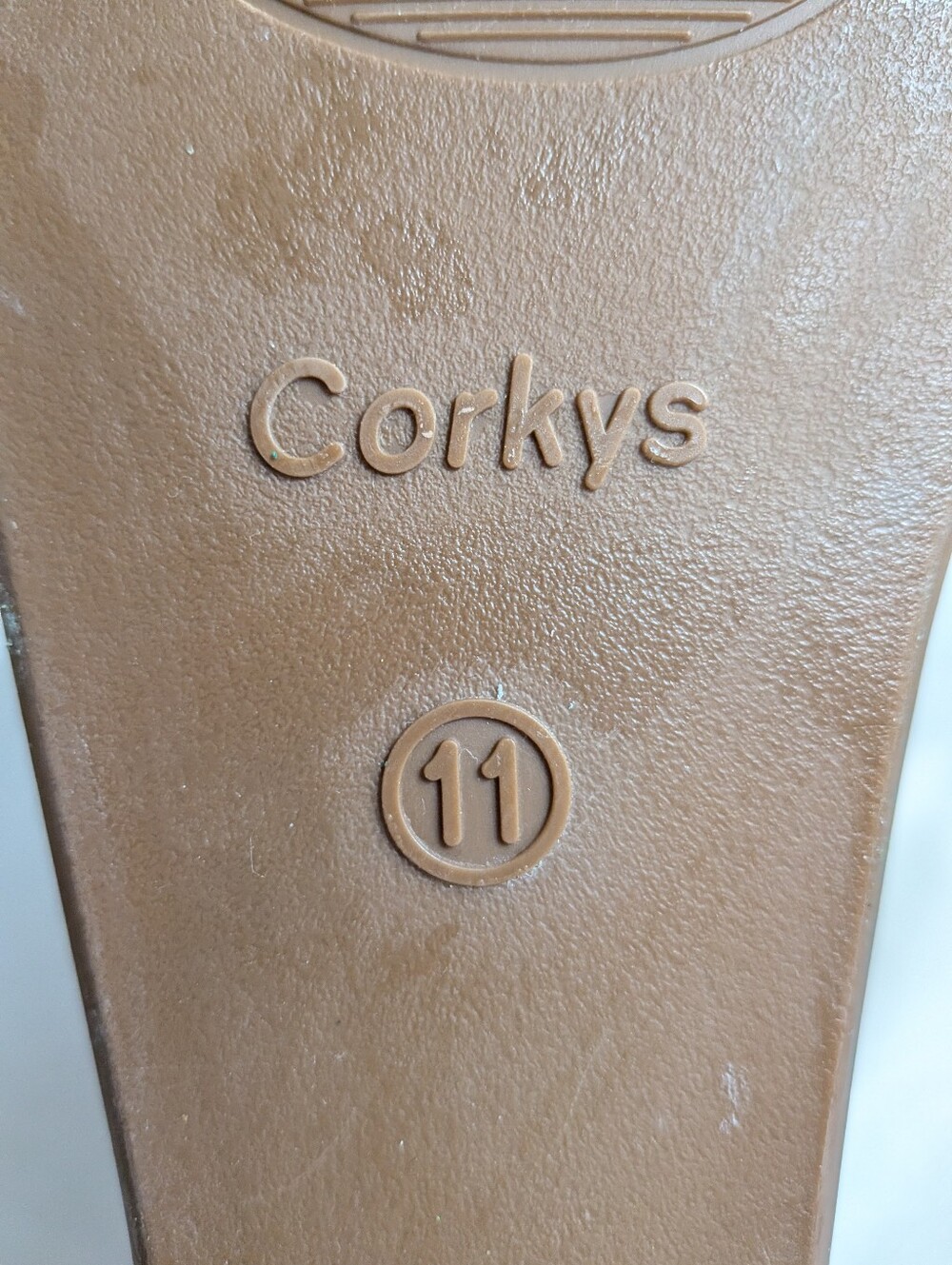 Corkys Leather Colorblock Wedge Sandals Geometric Platform Handpainted OOAK NWOT - Picture 10 of 12